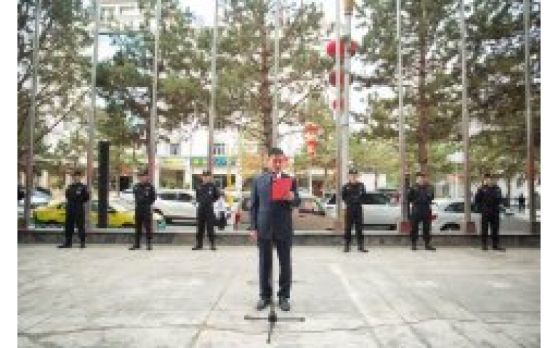 慶賀祖國70華誕，野馬集團(tuán)舉行升旗儀式！